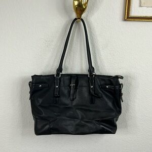 TUMI Villa Lucca City Business Bag Leather Saffiano Tote Bag 73126D2